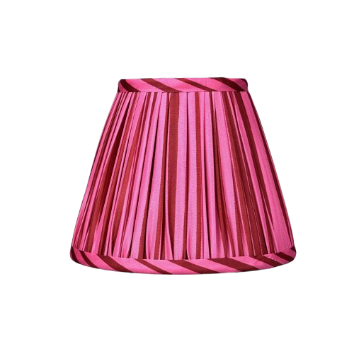 COMING SOON Philia rechargable table lamp striped pink lampshade