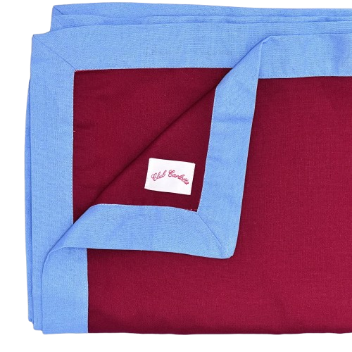 Tony tablecloth red/blue