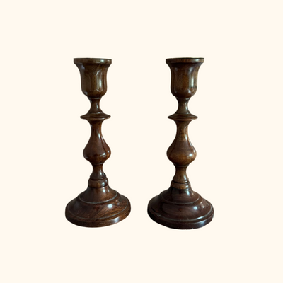 Pair of vintage Candleholders