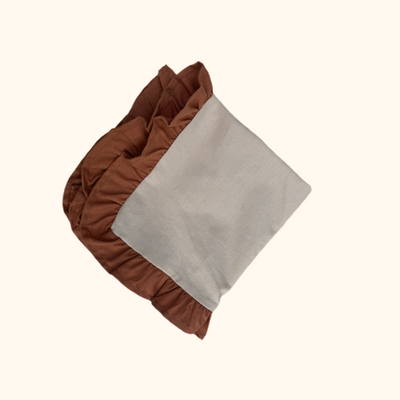 Set of 2 ruffled Margaux Napkins