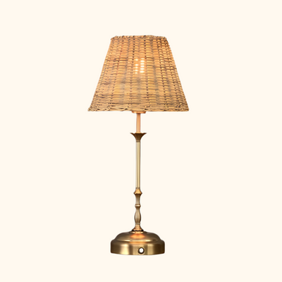 Freddie tablelamp rattan