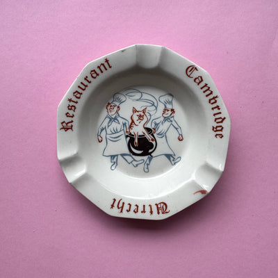 Vintage Restaurant Cambridge ashtray