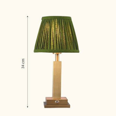 Philia rechargeable tablelamp olive green