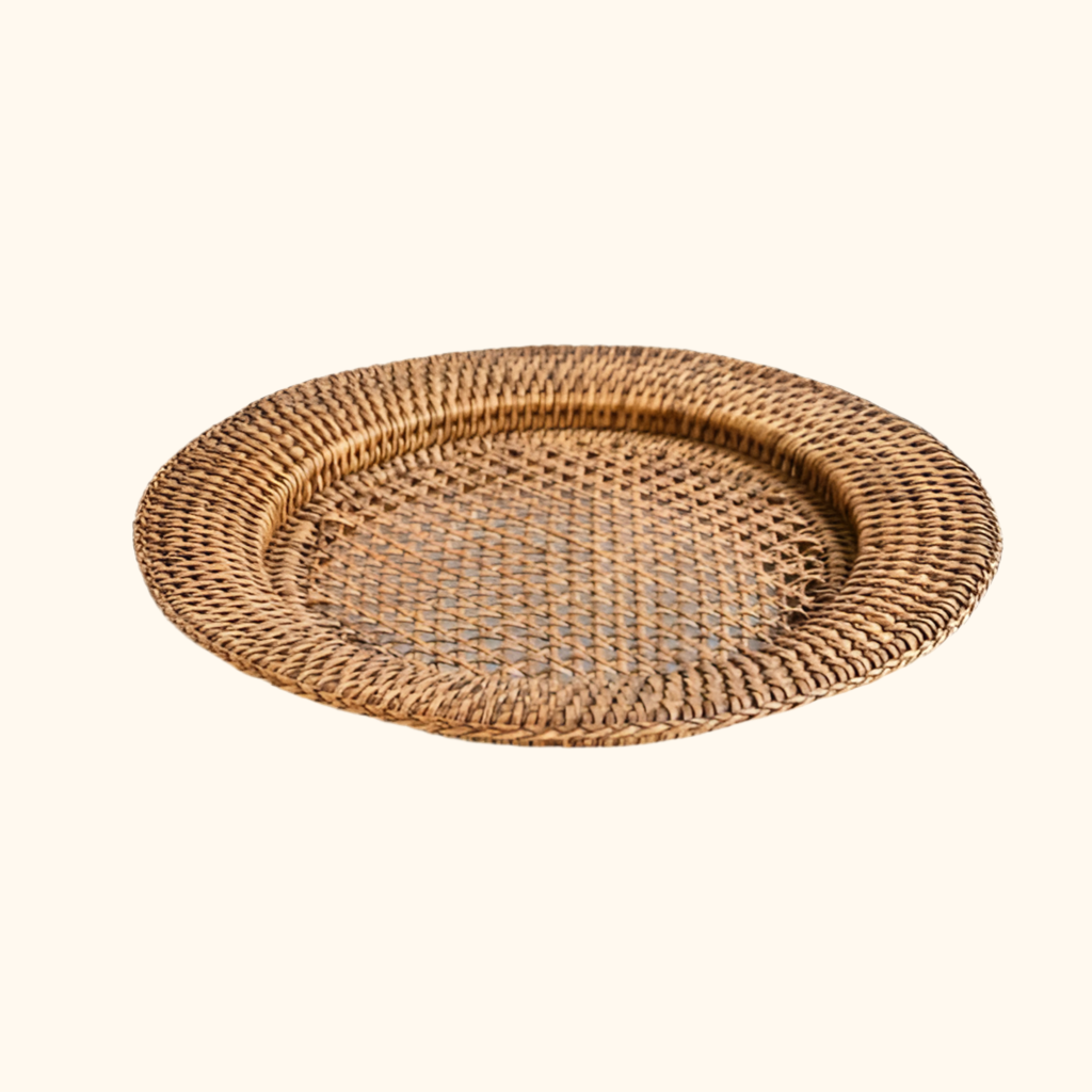 Set of 6 Rattan placemats