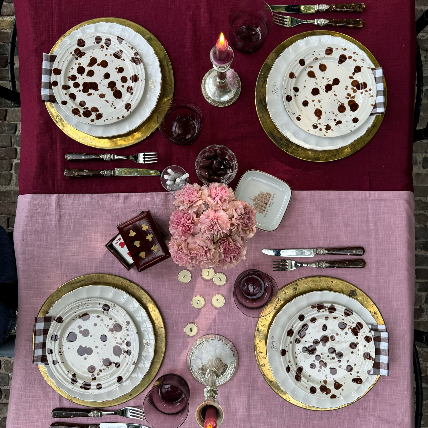 Charlie Colorblock Tablecloth