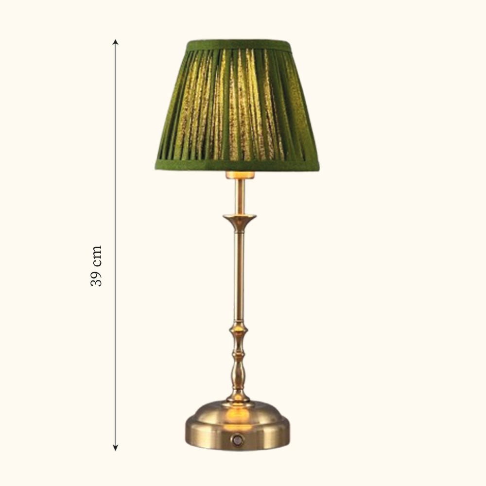 Freddie tablelamp olive green