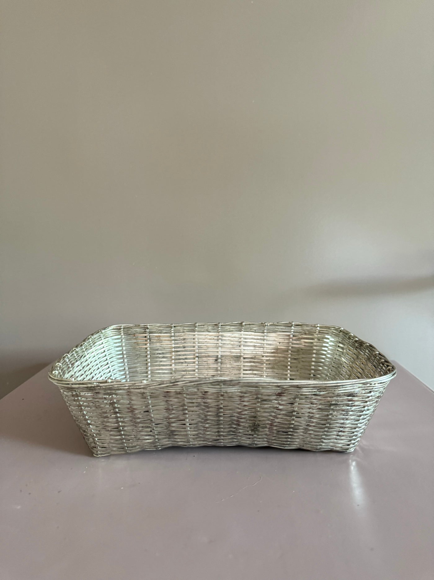 Silverplated Breadbasket