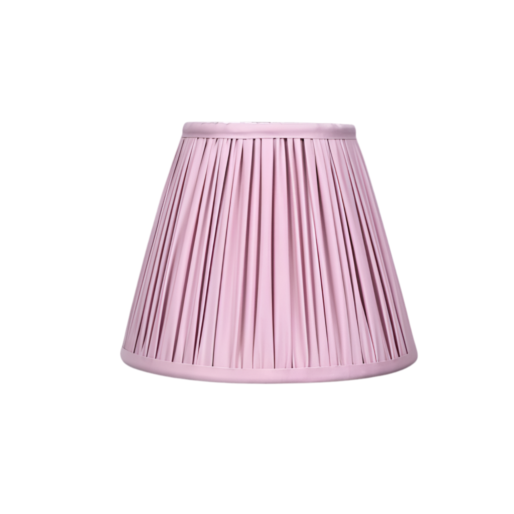 Pink lampshade