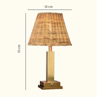 Philia tablelamp rattan